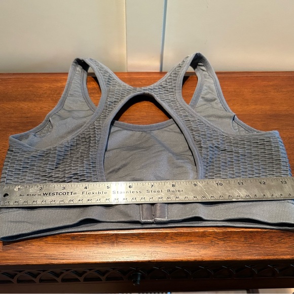 Mono B grey sports bra, size M - Picture 3 of 8
